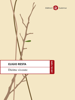 cover image of Diritto vivente